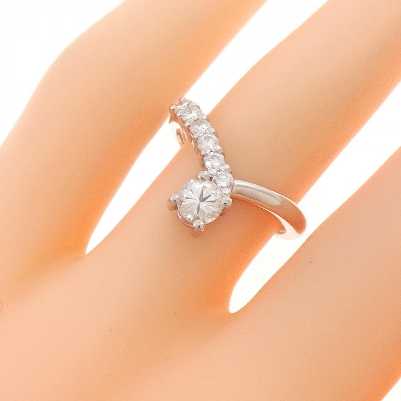 PT900 ダイヤモンド リング 0.60CT