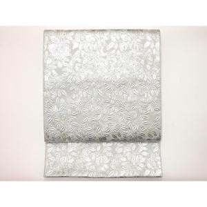 【新品】袋帯　和田光正　銀彩加工