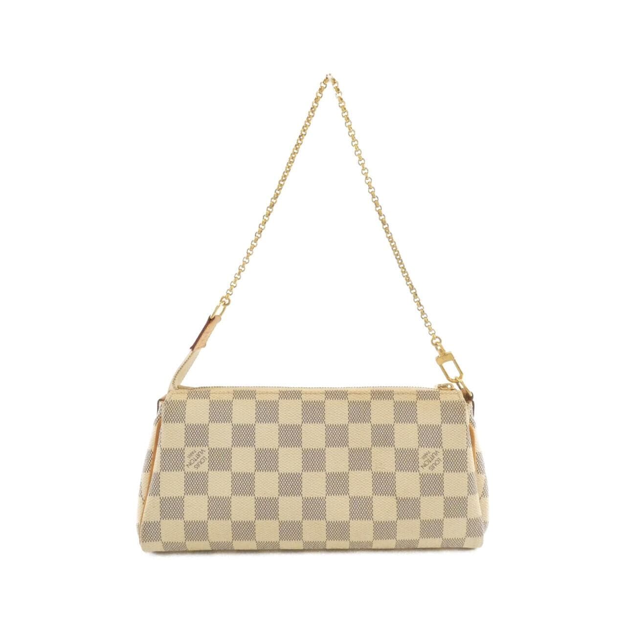 ルイヴィトン ダミエ アズール エヴァ N55214 ショルダーバッグ