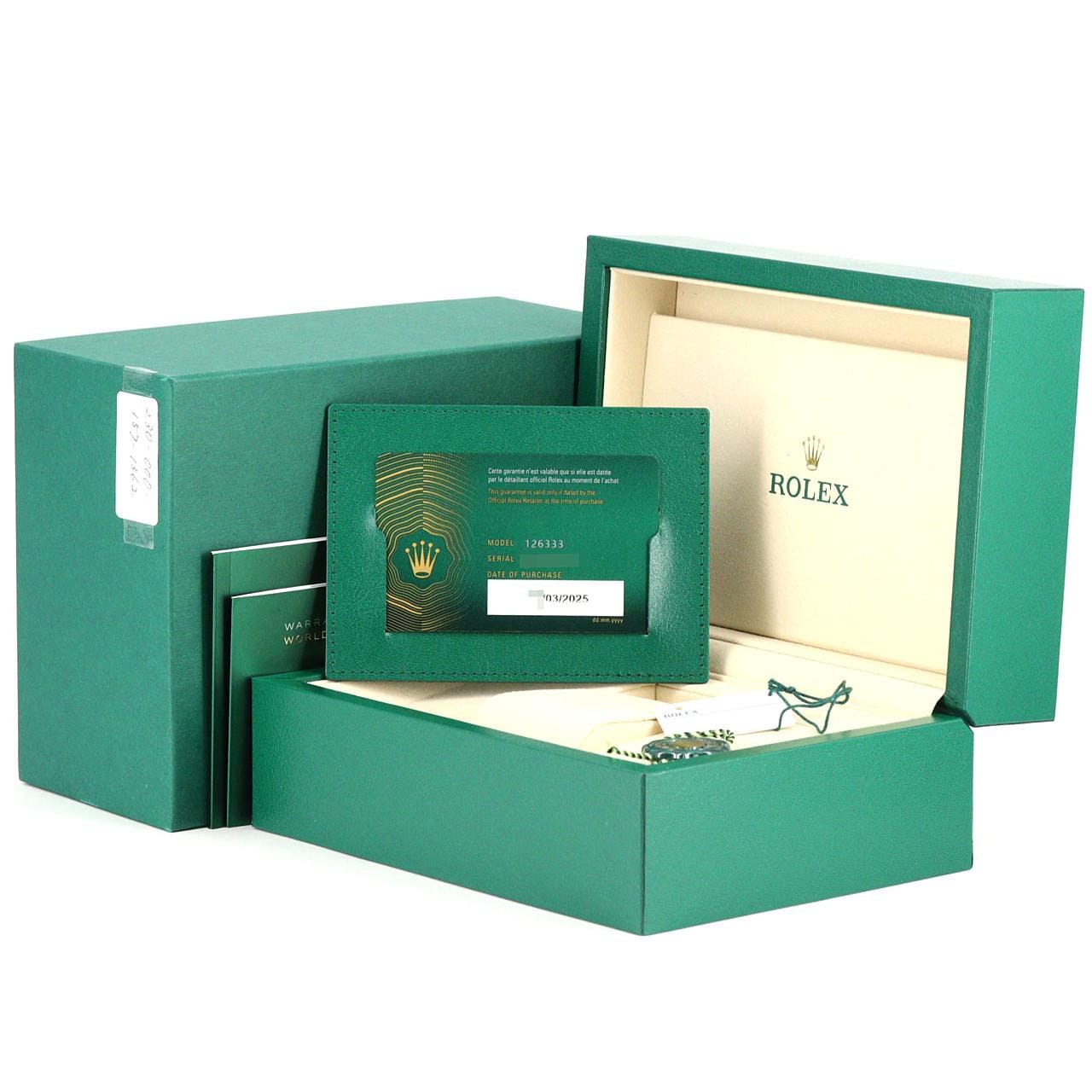 ロレックス デイトジャスト 126333G SSxYG 自動巻 ランダム番