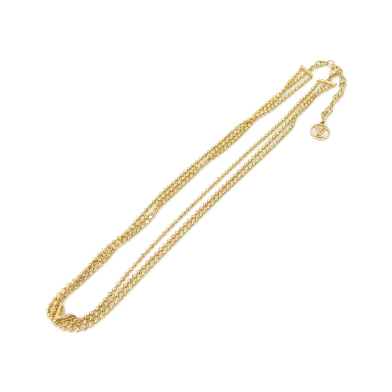 ルイヴィトン コリエ エセンシャルVスキン M00635 ネックレス