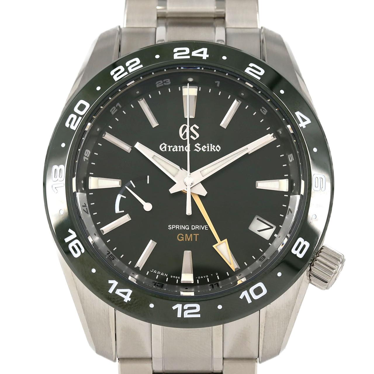 セイコー グランドセイコー･スポーツコレクション･スプリングドライブGMT 9R66-0BB0/SBGE257 SS 自動巻