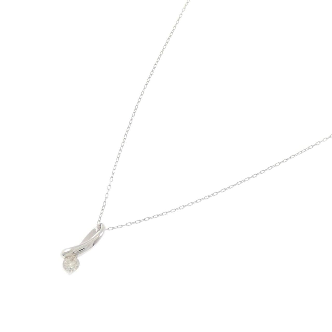 PT900/PT850 ダイヤモンド ネックレス 0.08CT