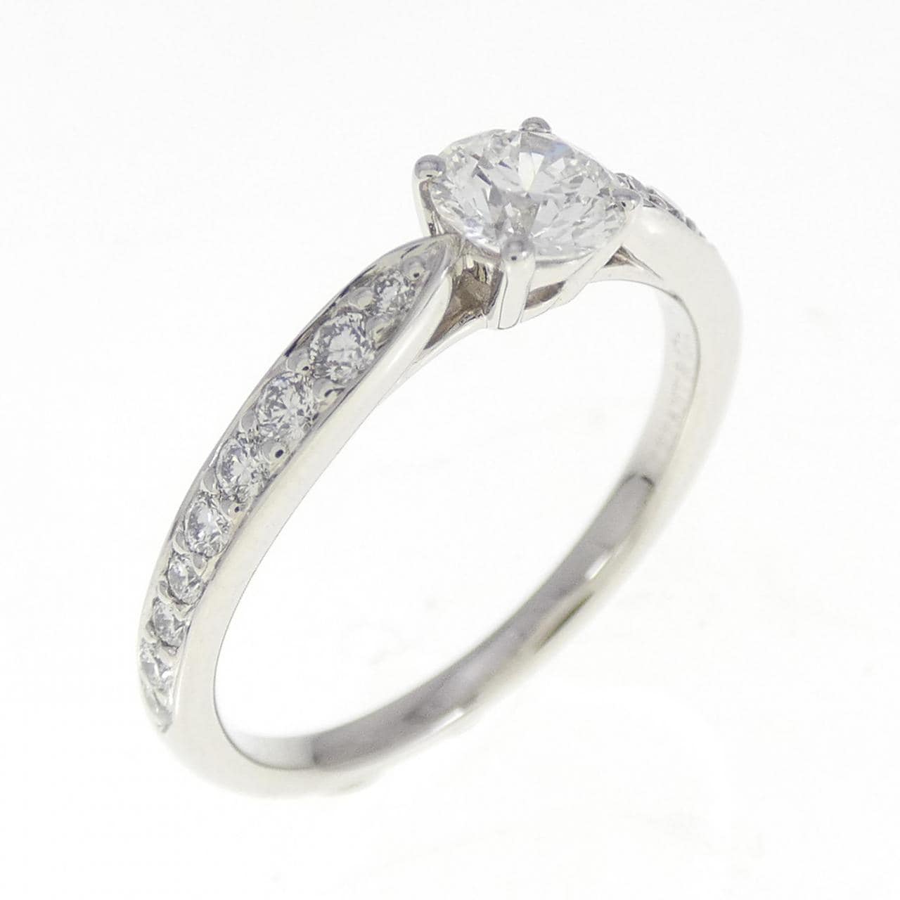 ティファニー ハーモニー リング 0.33CT F VVS1 3EXT