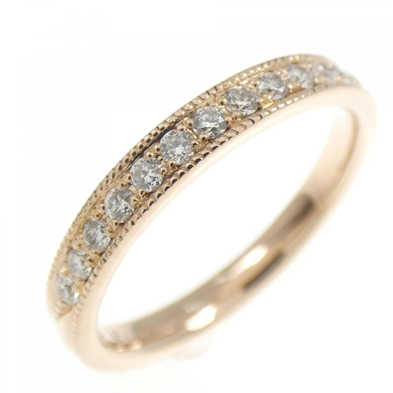 K18PG ダイヤモンド リング 0.13CT