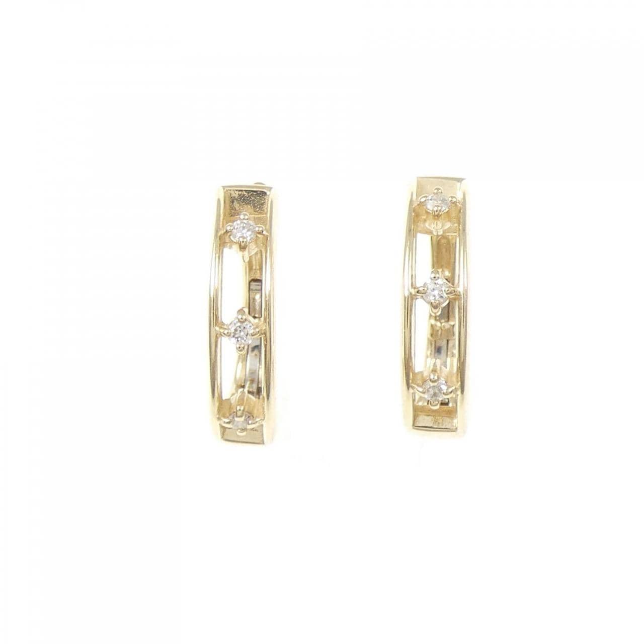 セイレーン　アズーロ ダイヤモンド イヤリング 0.04CT