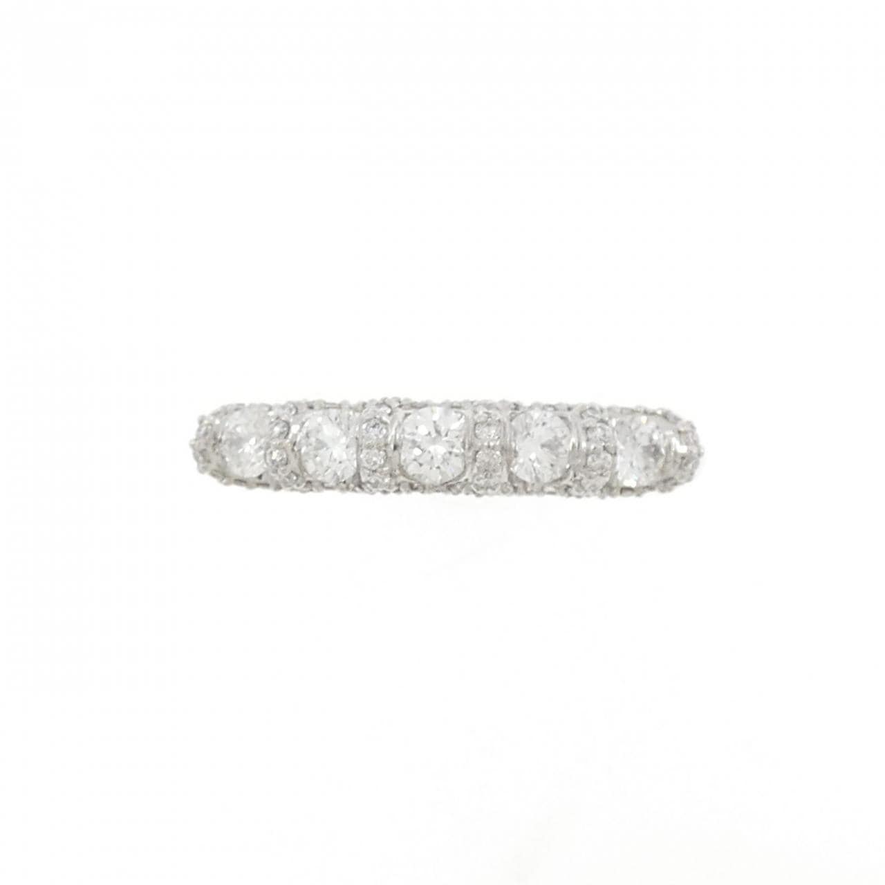 PT950 ダイヤモンド リング 0.70CT