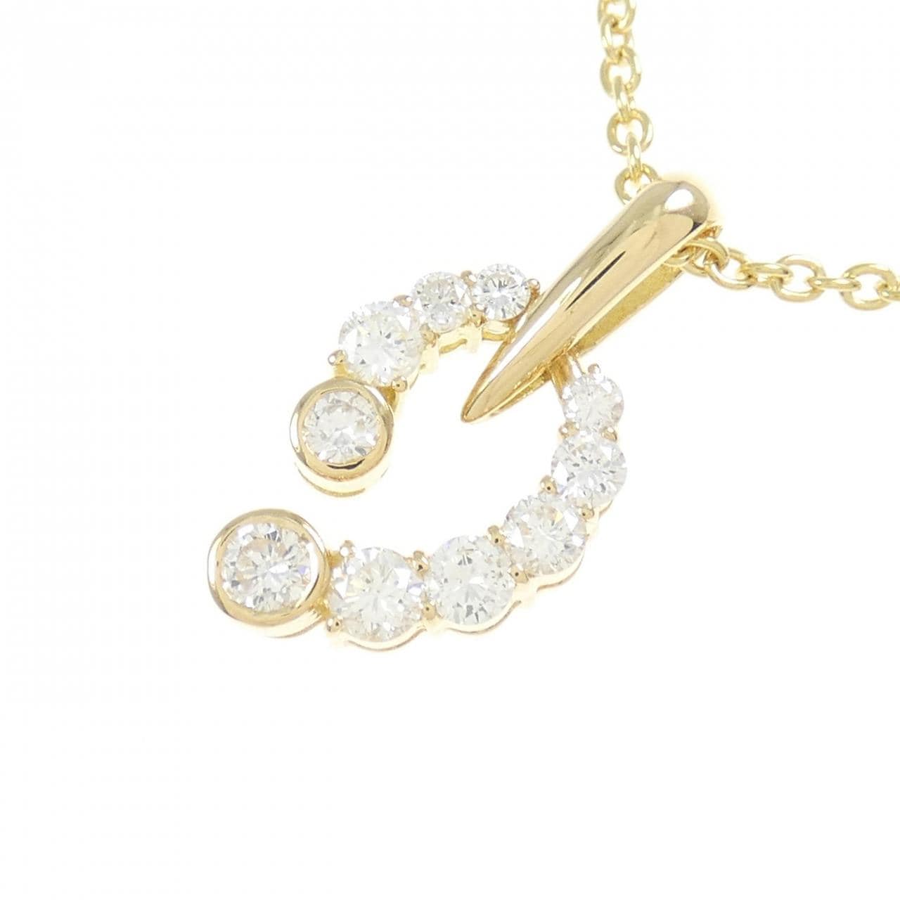 K18YG ダイヤモンド ネックレス 0.70CT