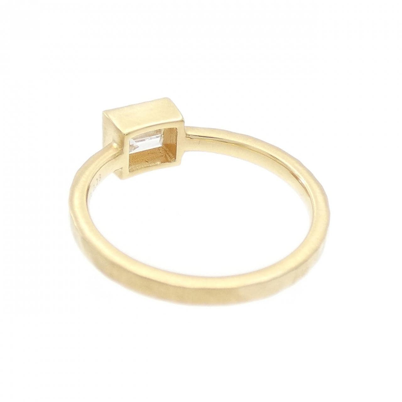 [BRAND NEW] K18YG Diamond Ring 0.28CT