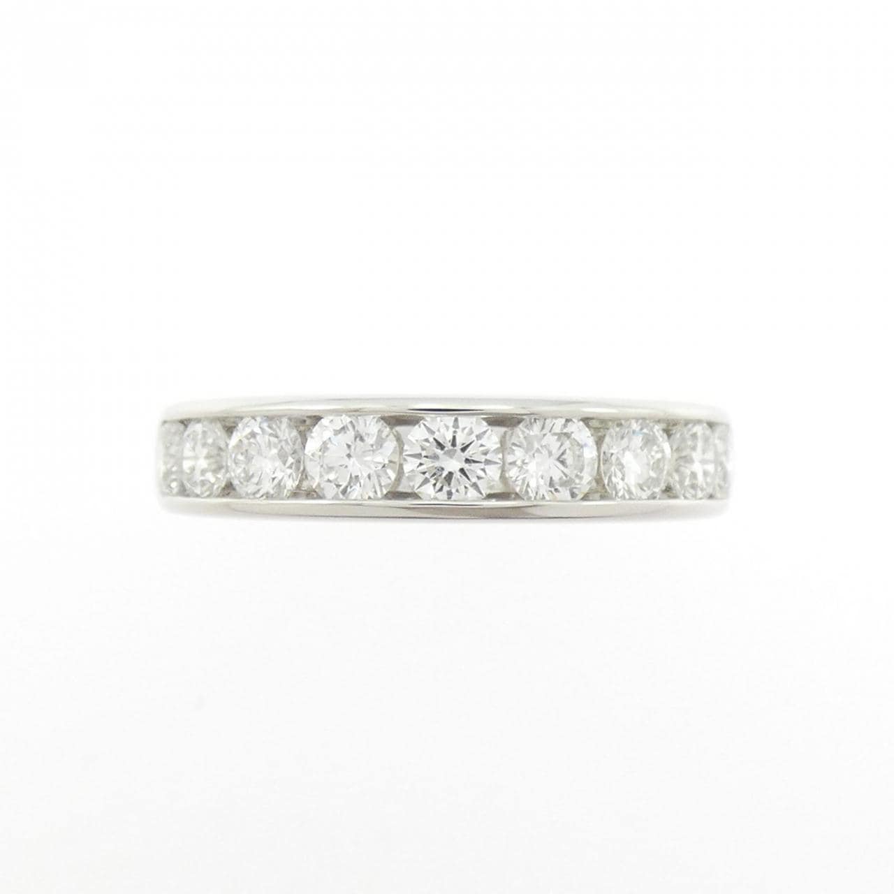 ティファニー ハーフサークル チャネルセッティング リング