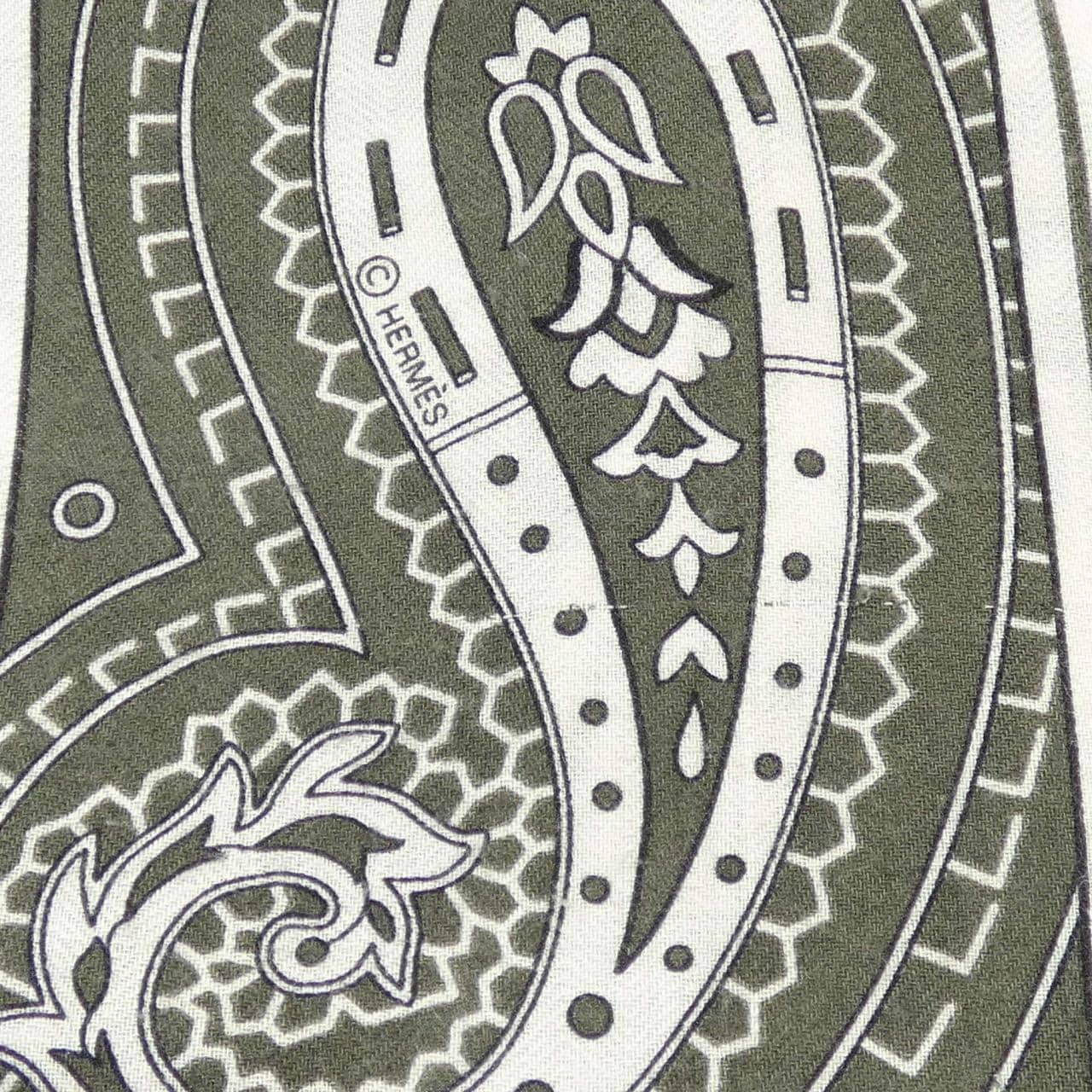 エルメス HERMES CHEVAL DE COEUR BANDANA H244259S カレジェアン140 ショール