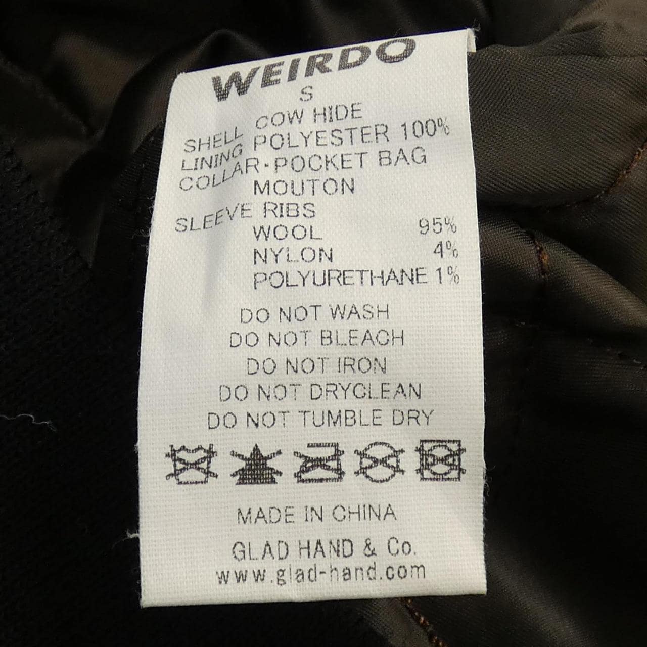 WEIRDO レザージャケット