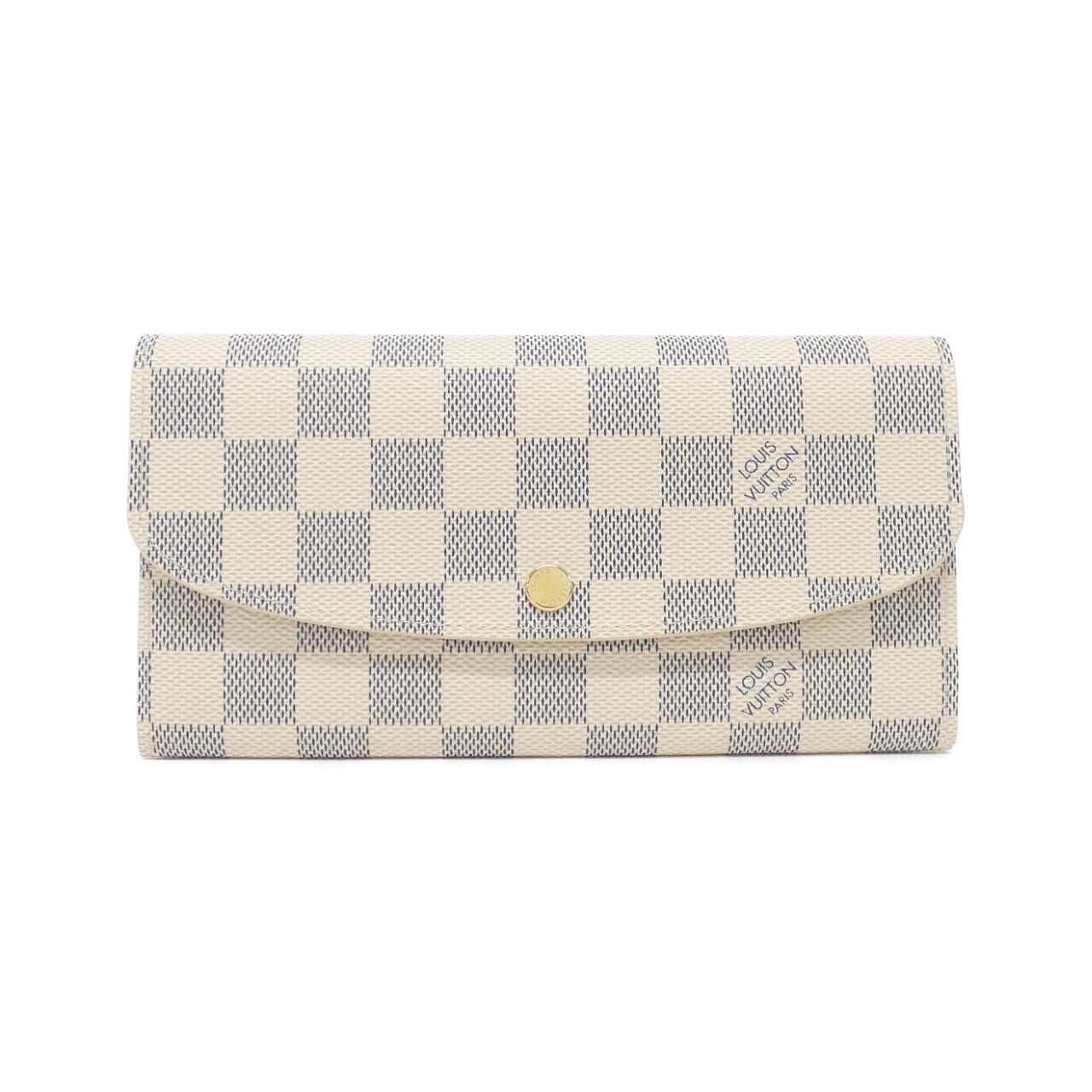 ルイヴィトン ダミエ アズール ポルトフォイユ エミリー N41625 財布