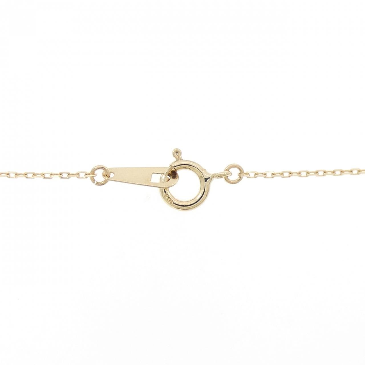 K10YG 合成クオーツ ネックレス