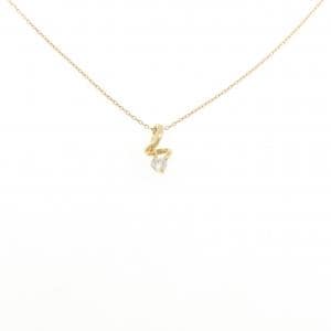 K18YG ダイヤモンド ネックレス 0.10CT