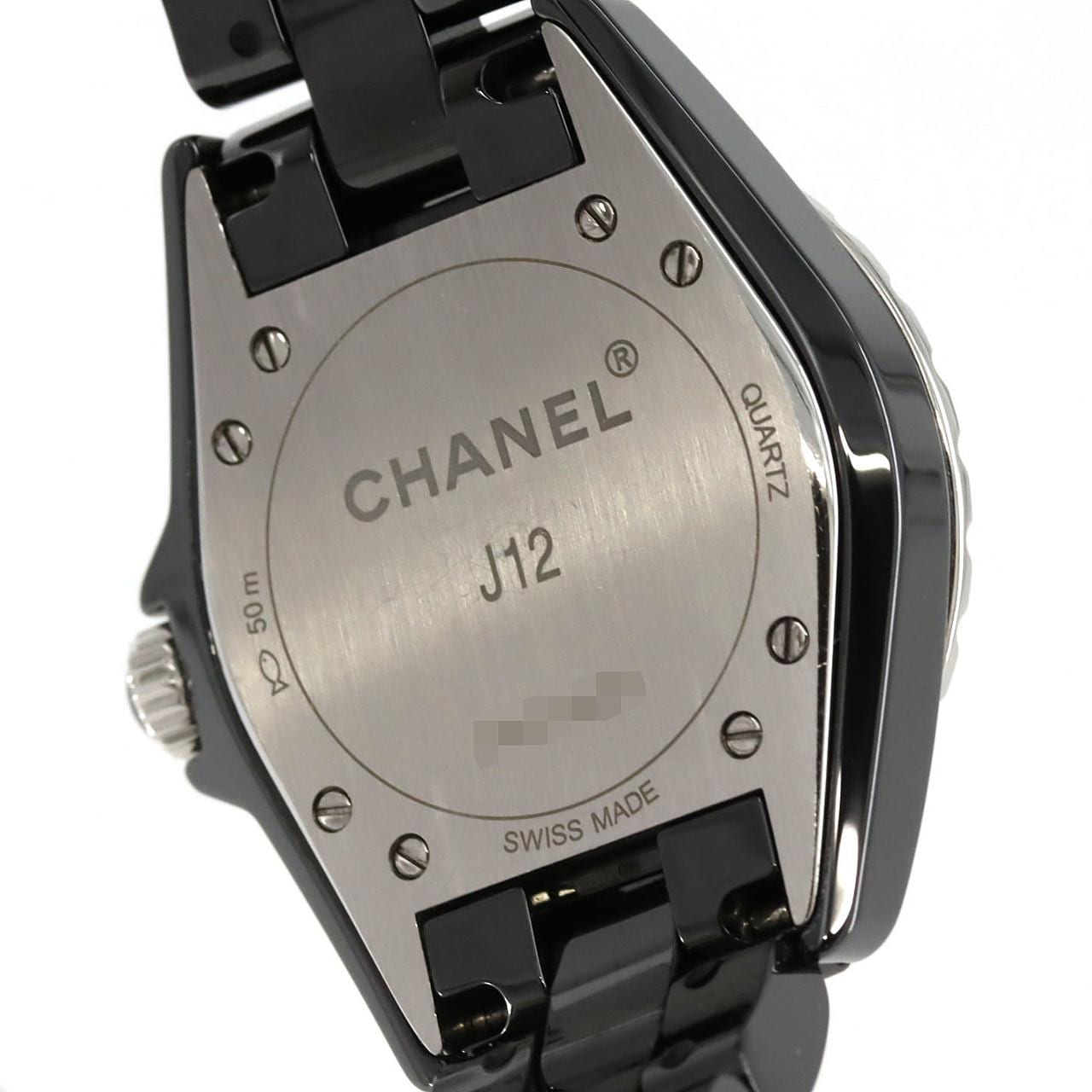 シャネル J12 33mmセラミック/D･8P H3108 セラミック クォーツ