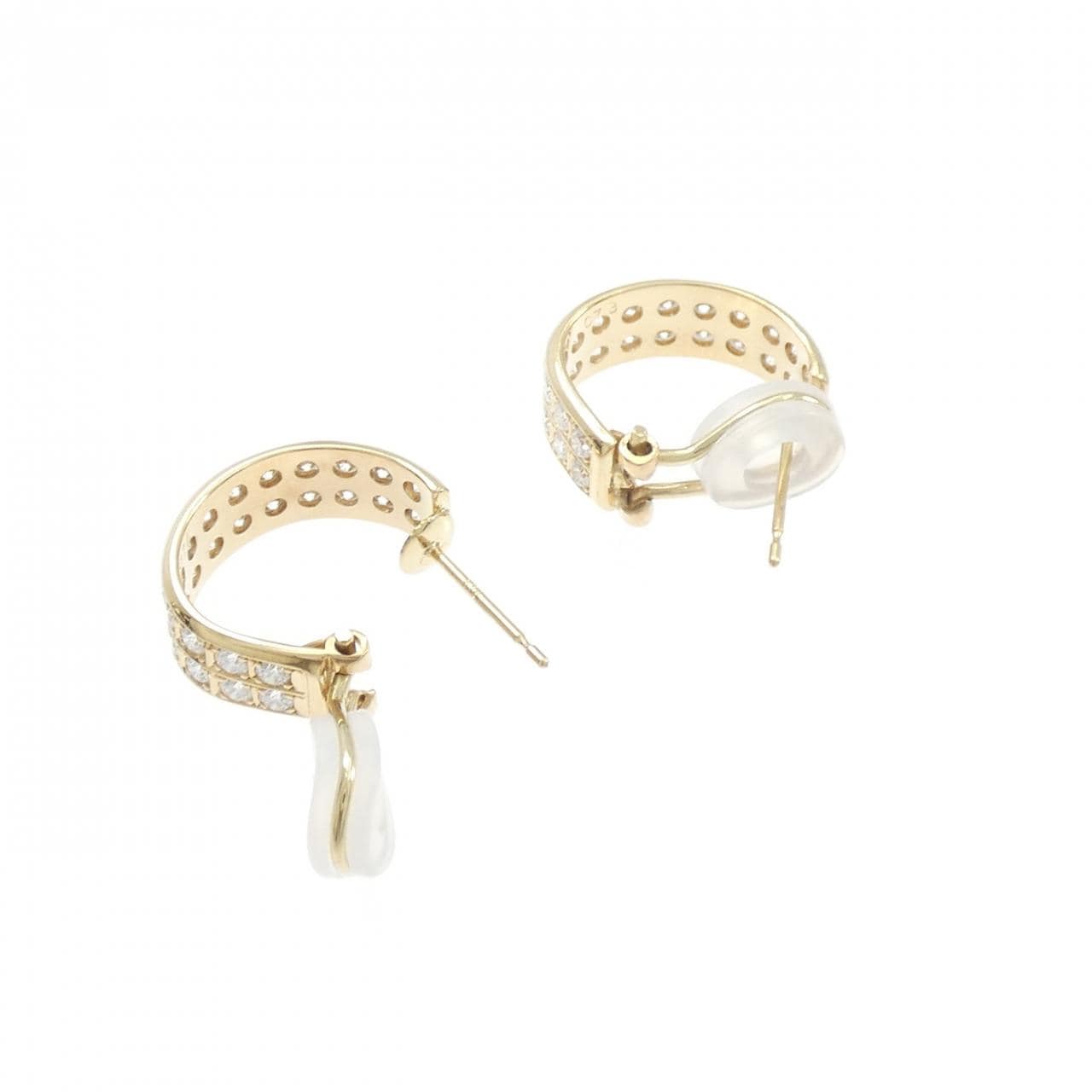 K18YG ダイヤモンド ピアス 1.47CT