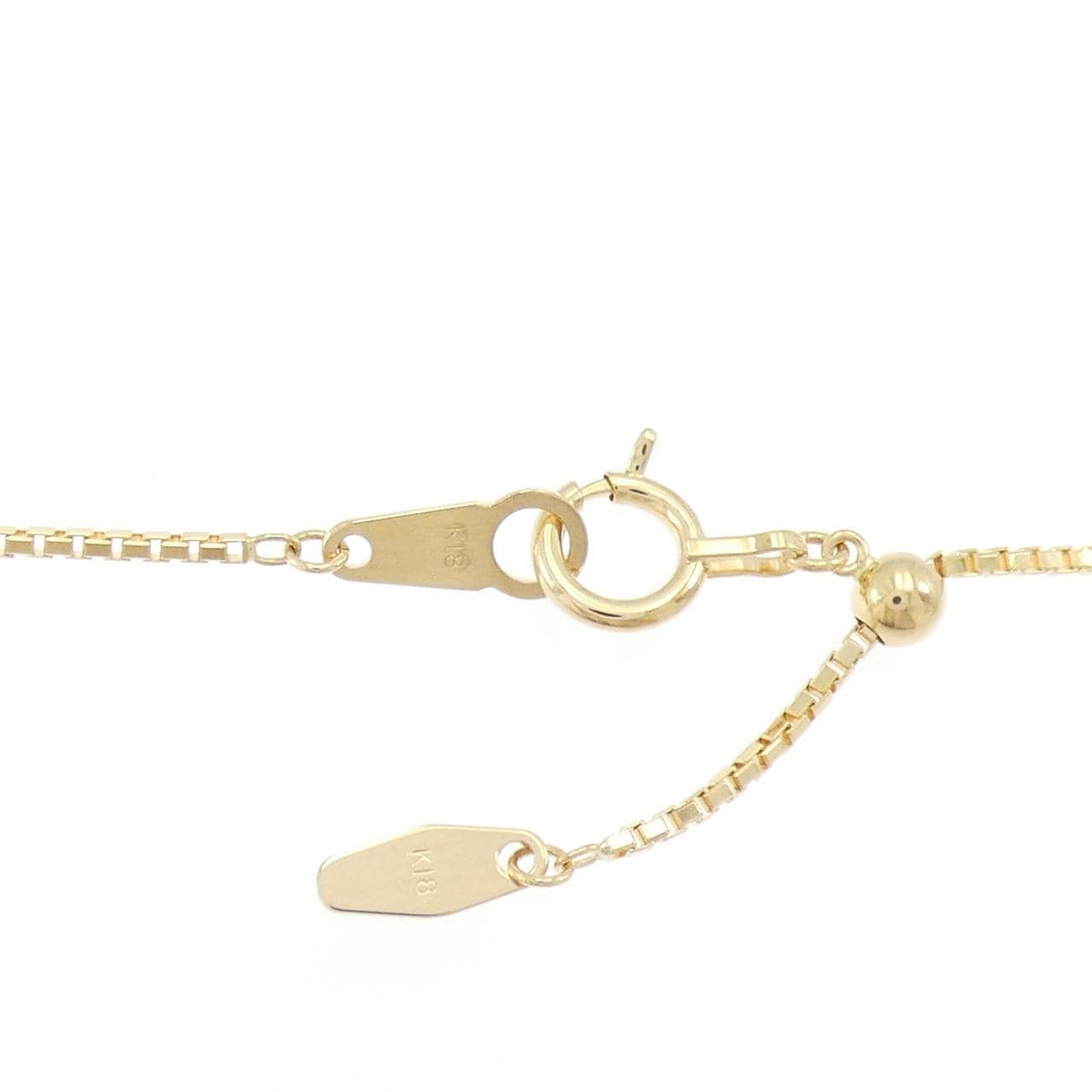 K18YG ダイヤモンド ネックレス 0.303CT