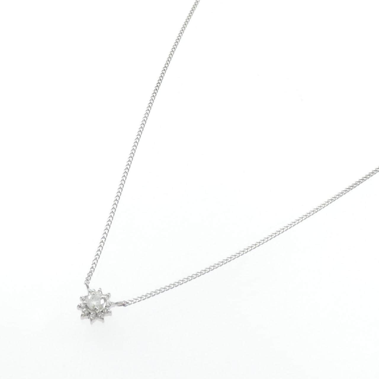 PT900/PT850 ダイヤモンド ネックレス 0.12CT