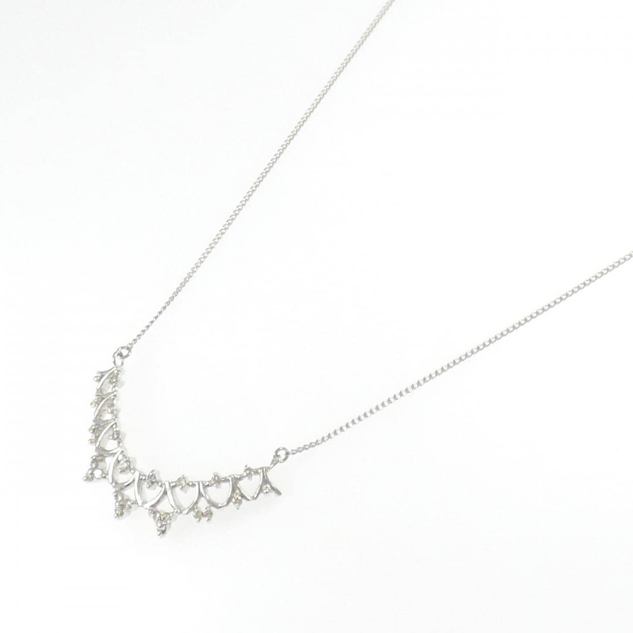 PT850 ダイヤモンド ネックレス 0.29CT