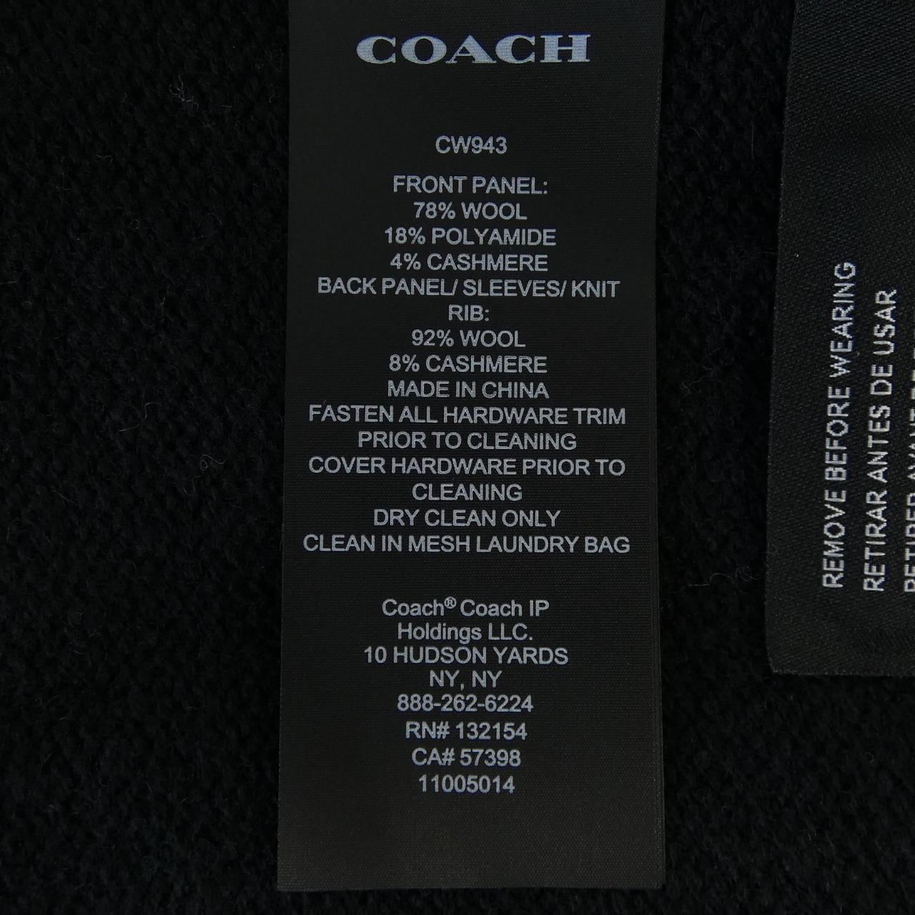 コーチ COACH カーディガン