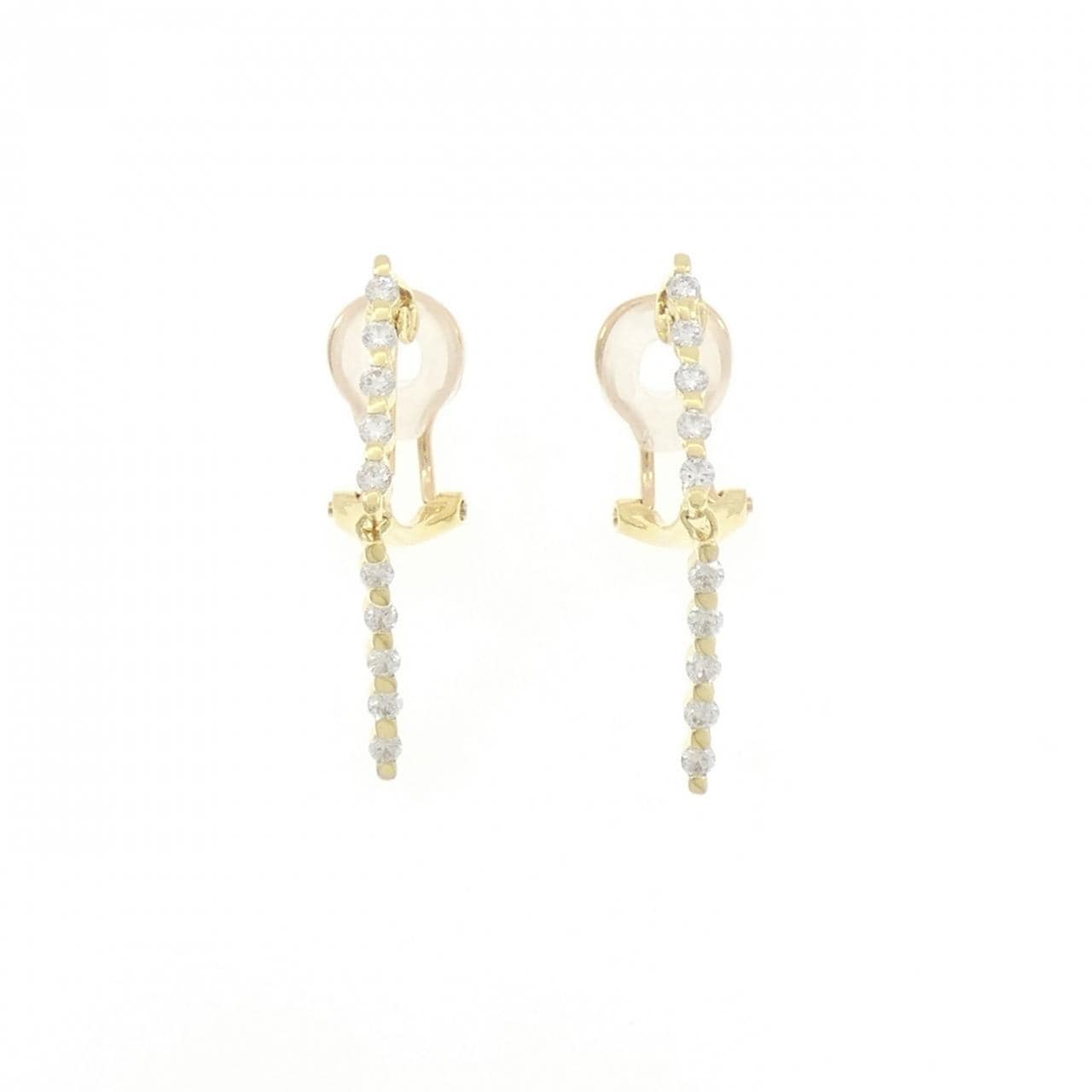 K18YG ダイヤモンド ピアス/イヤリング 0.50CT