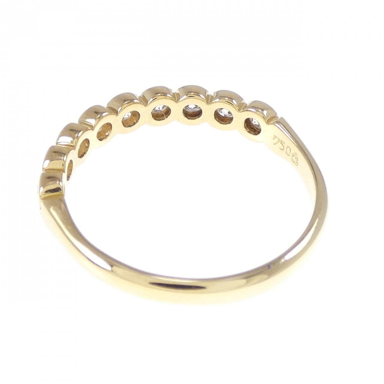 750YG ダイヤモンド リング 0.38CT