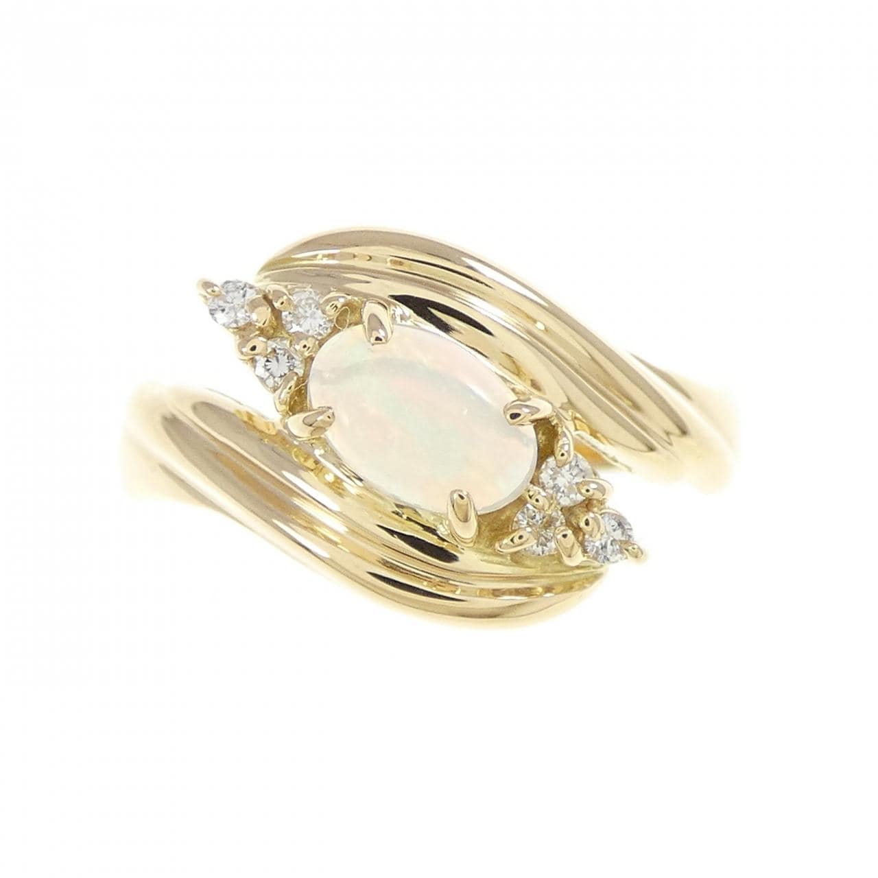 K18YG OPAL ring