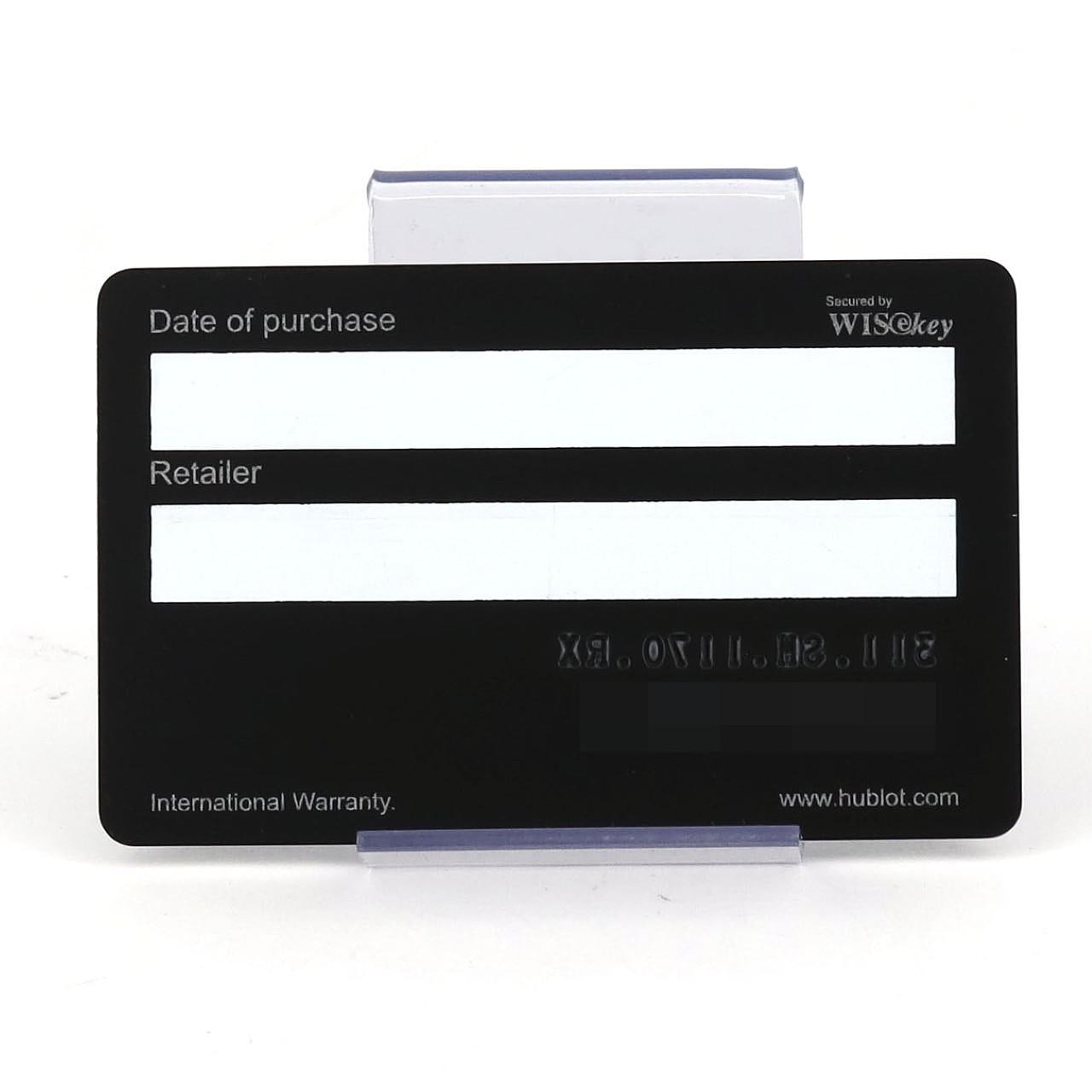 ウブロ ビッグバンアエロバンスチールセラミック 311.SM.1170.RX SS 自動巻