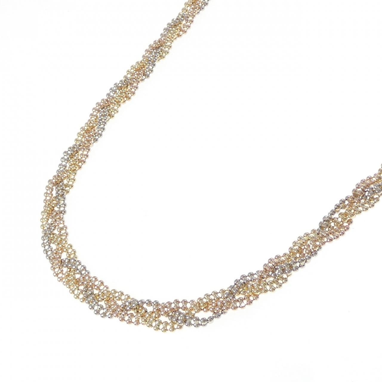 ウノアエレ 750スリーカラー ネックレス