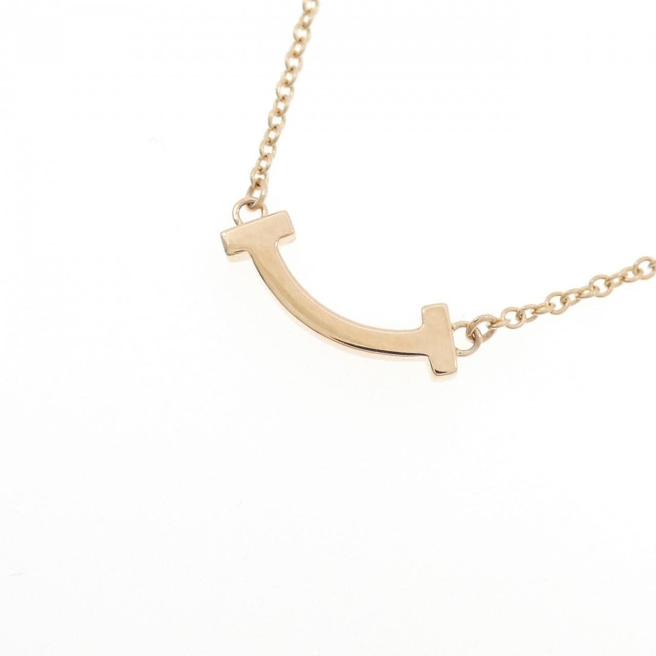 ティファニー Tスマイル ミニ ネックレス