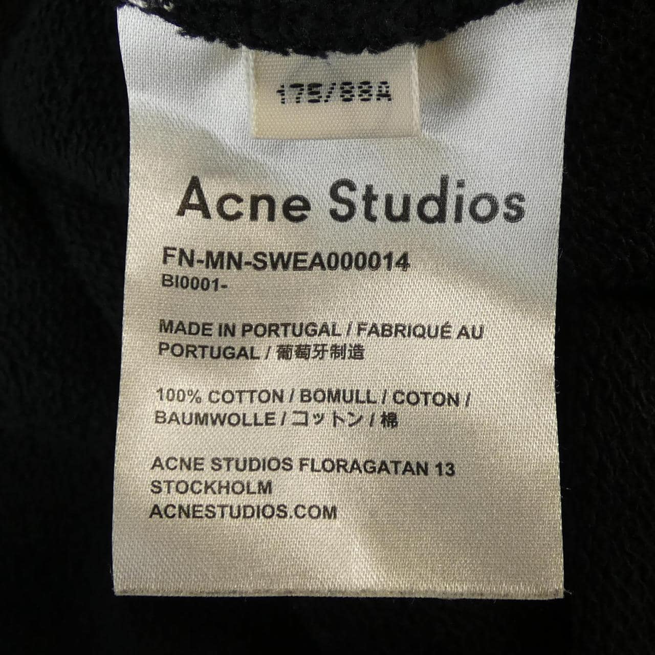 アクネストゥディオズ ACNE STUDIOS FN-MN-SWEA000014 スウェット