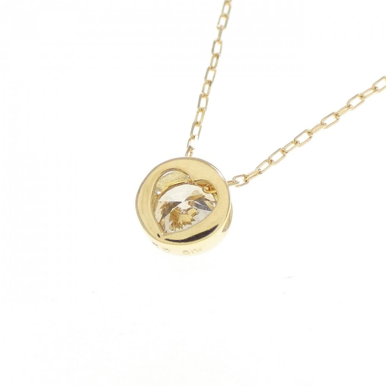 K18YG ダイヤモンド ネックレス 0.2CT