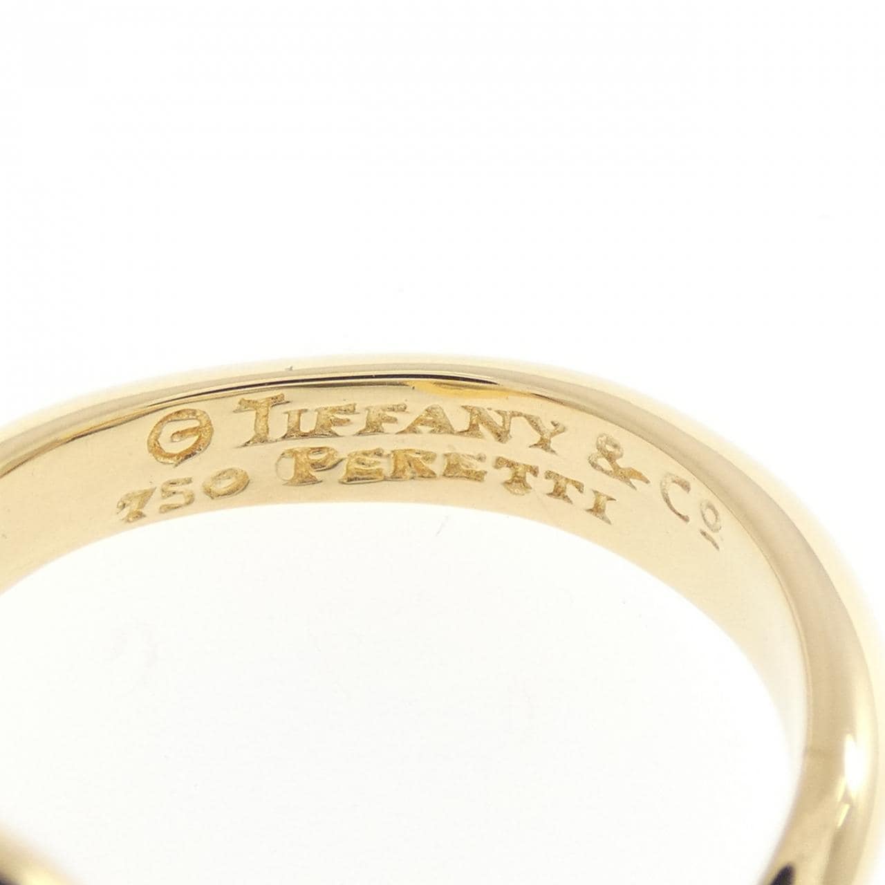 ティファニー オープンハート リング