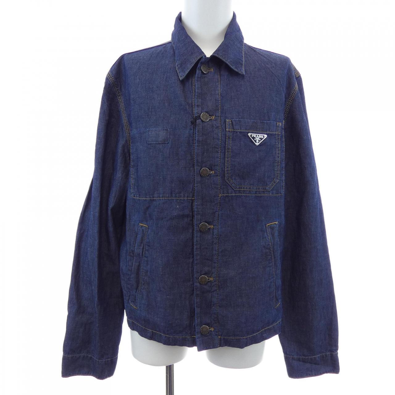 プラダ PRADA トライアングルロゴ GEB254 SOOO 14J2 ジャケット