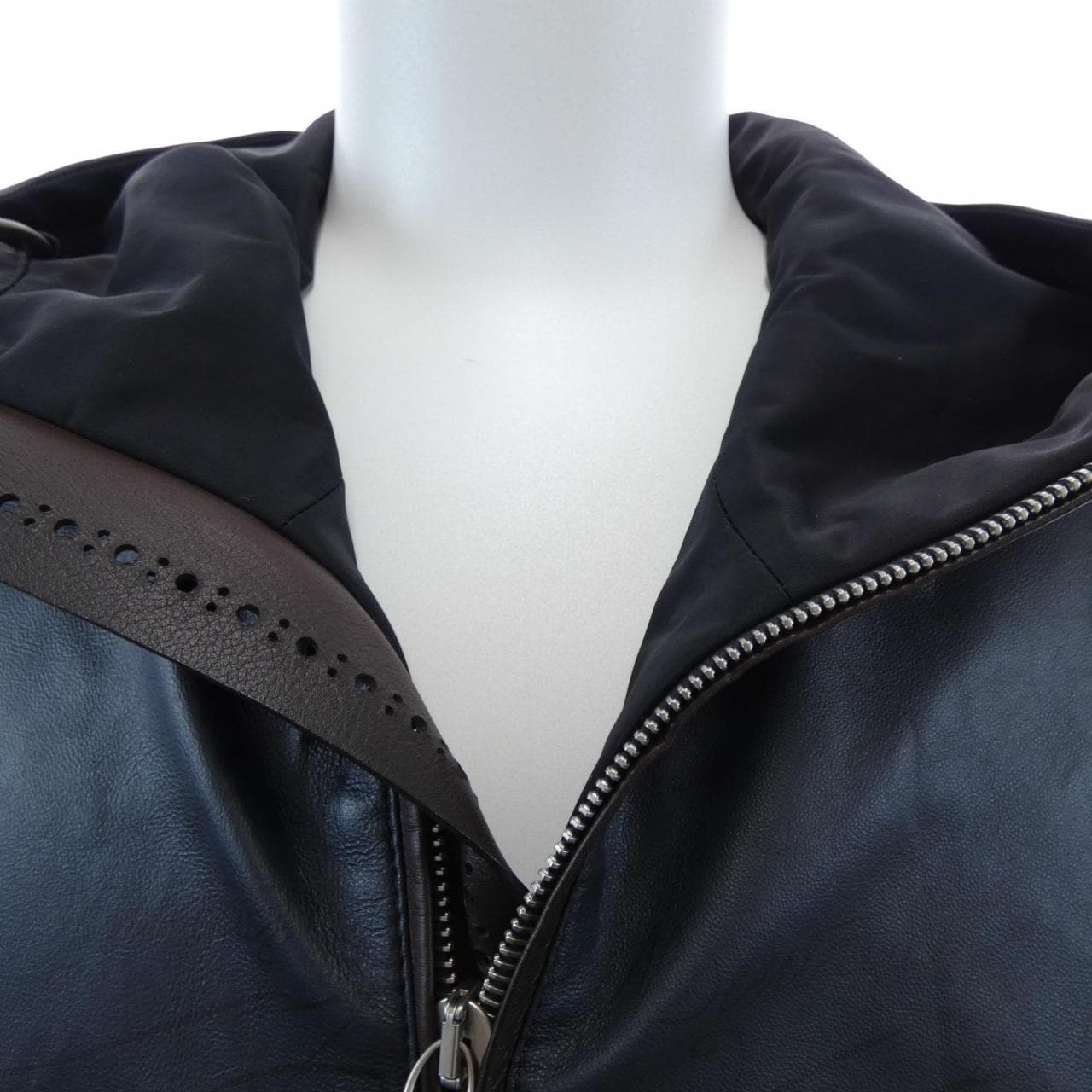 ベルルッティ Berluti ウルトラライトフライスクリットパターン R30LBL185 レザージャケット