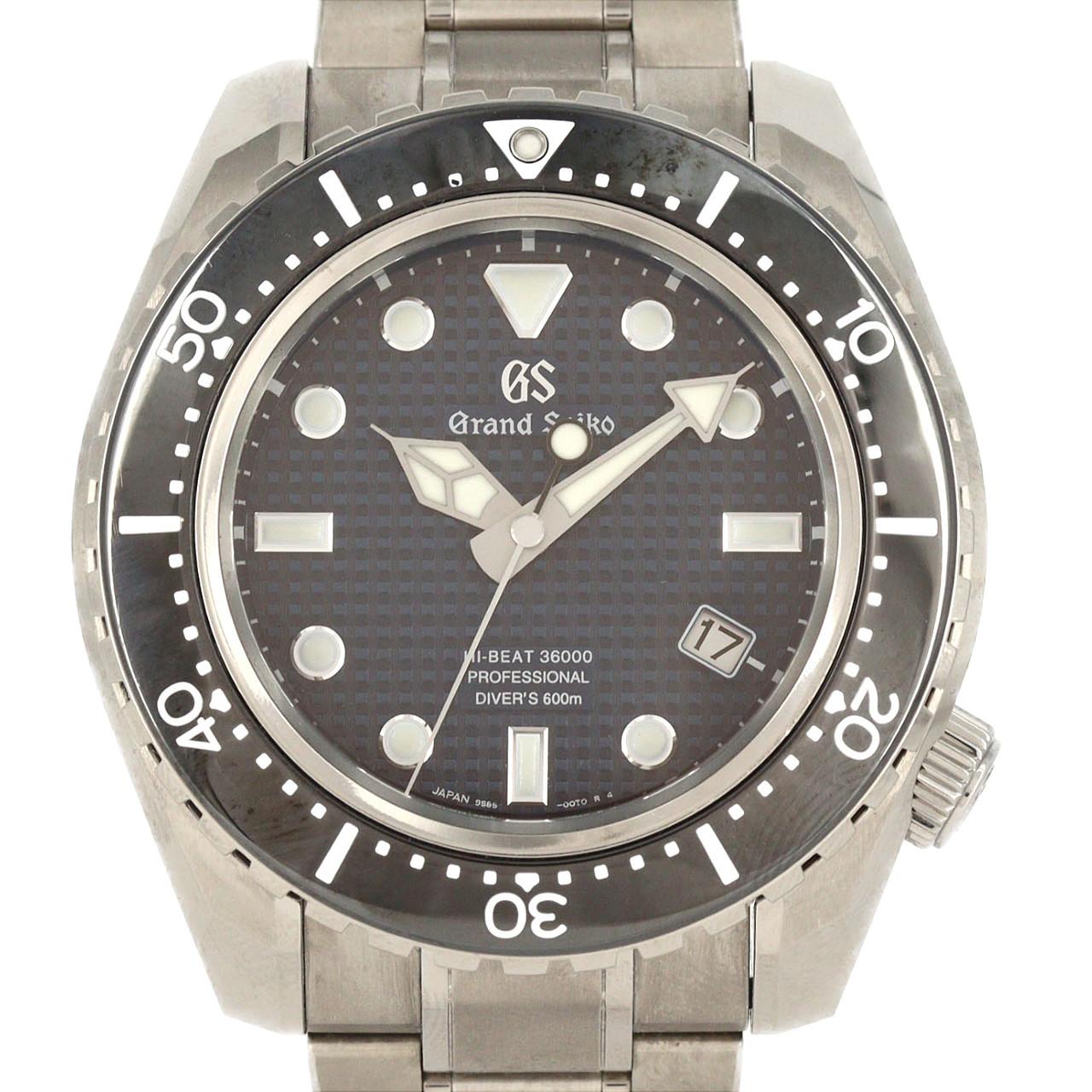 【ノーメンテナンス還元価格】セイコー グランドセイコー･プロフェッショナル600mダイバーズ LTD 9S85-01B0/SBGH257 TI 自動巻