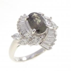 PT900 アレキサンドライト リング 0.77CT