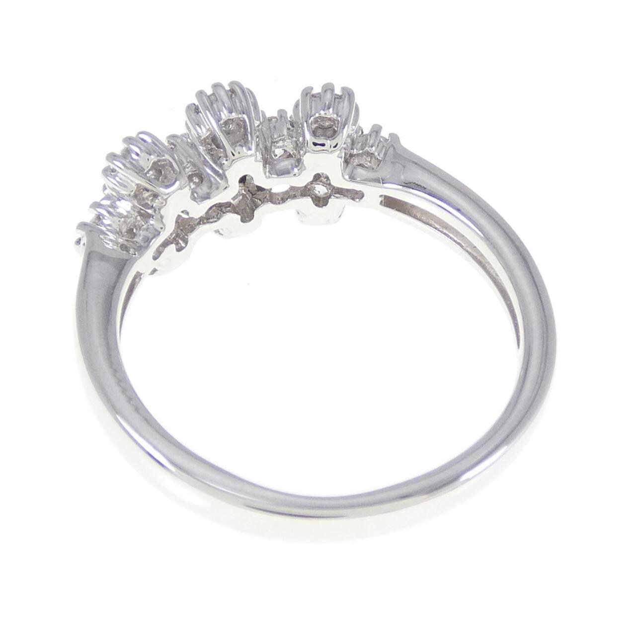 K18WG ダイヤモンド リング 0.72CT