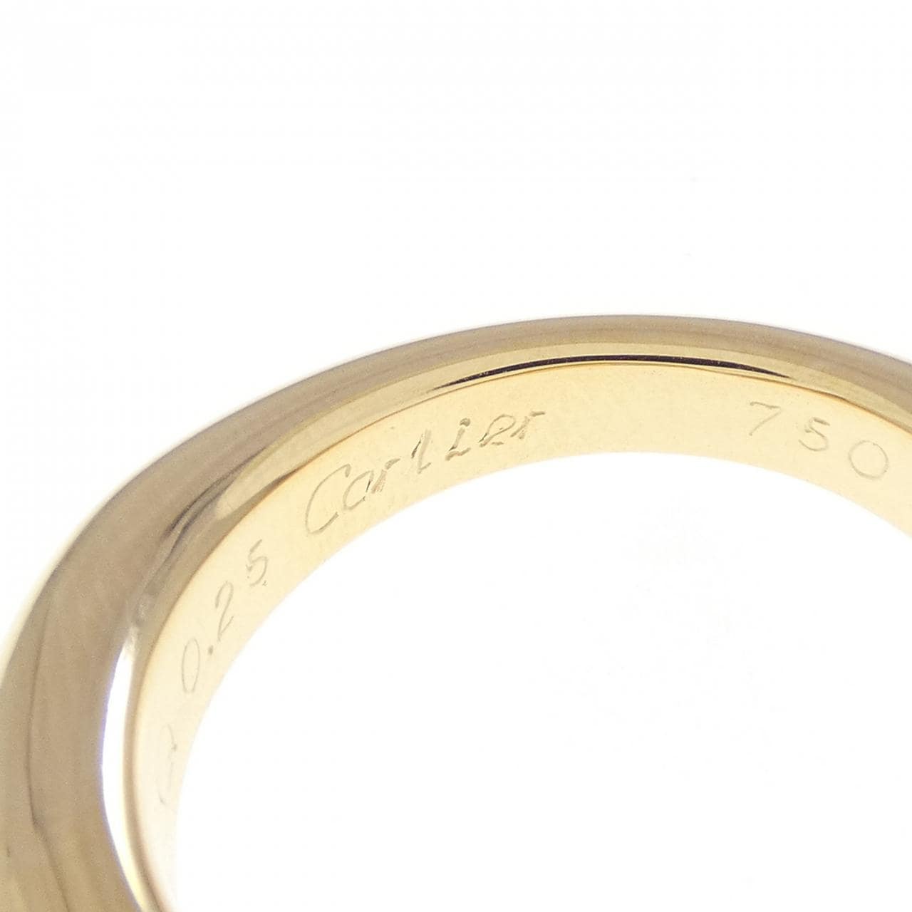 カルティエ エリプス リング 0.25CT