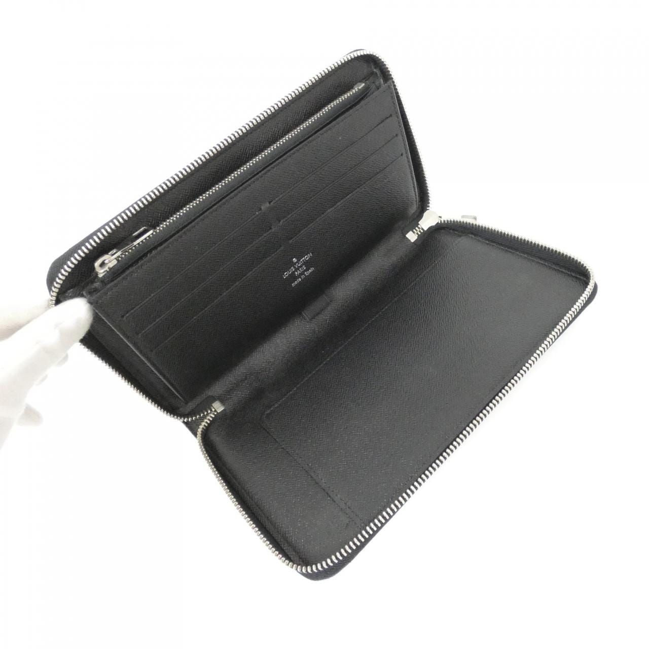 ルイヴィトン ダミエ グラフィット(ロープ) ジッピー オーガナイザー N61214 財布