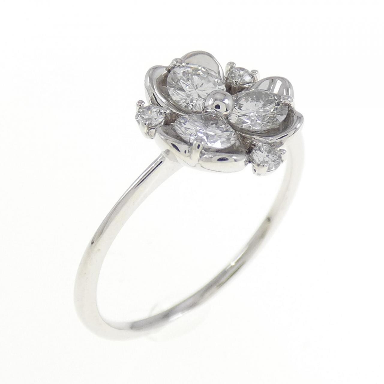 KOMEHYO|K18WG Clover Diamond Ring 0.50CT|Jewelry|Ring|【Official ...