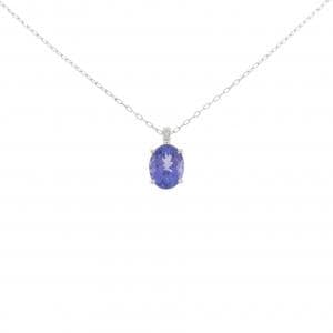 純PT/PT タンザナイト ネックレス 2.34CT