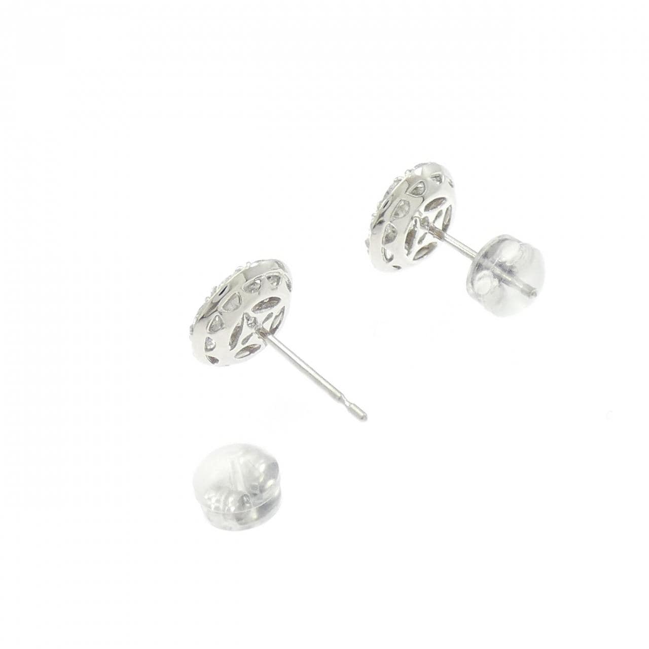 PT900 ダイヤモンド ピアス 2.00CT