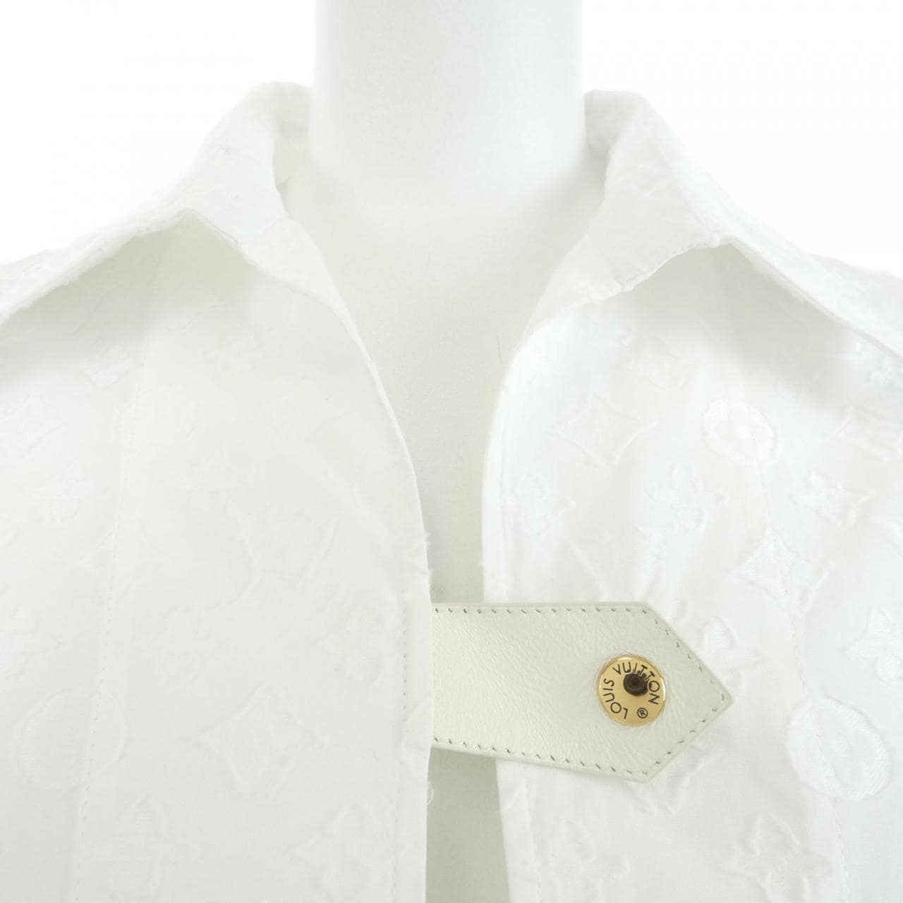 ルイヴィトン LOUIS VUITTON モノグラムレリーフシャツドレス FNDR06AQV ワンピース