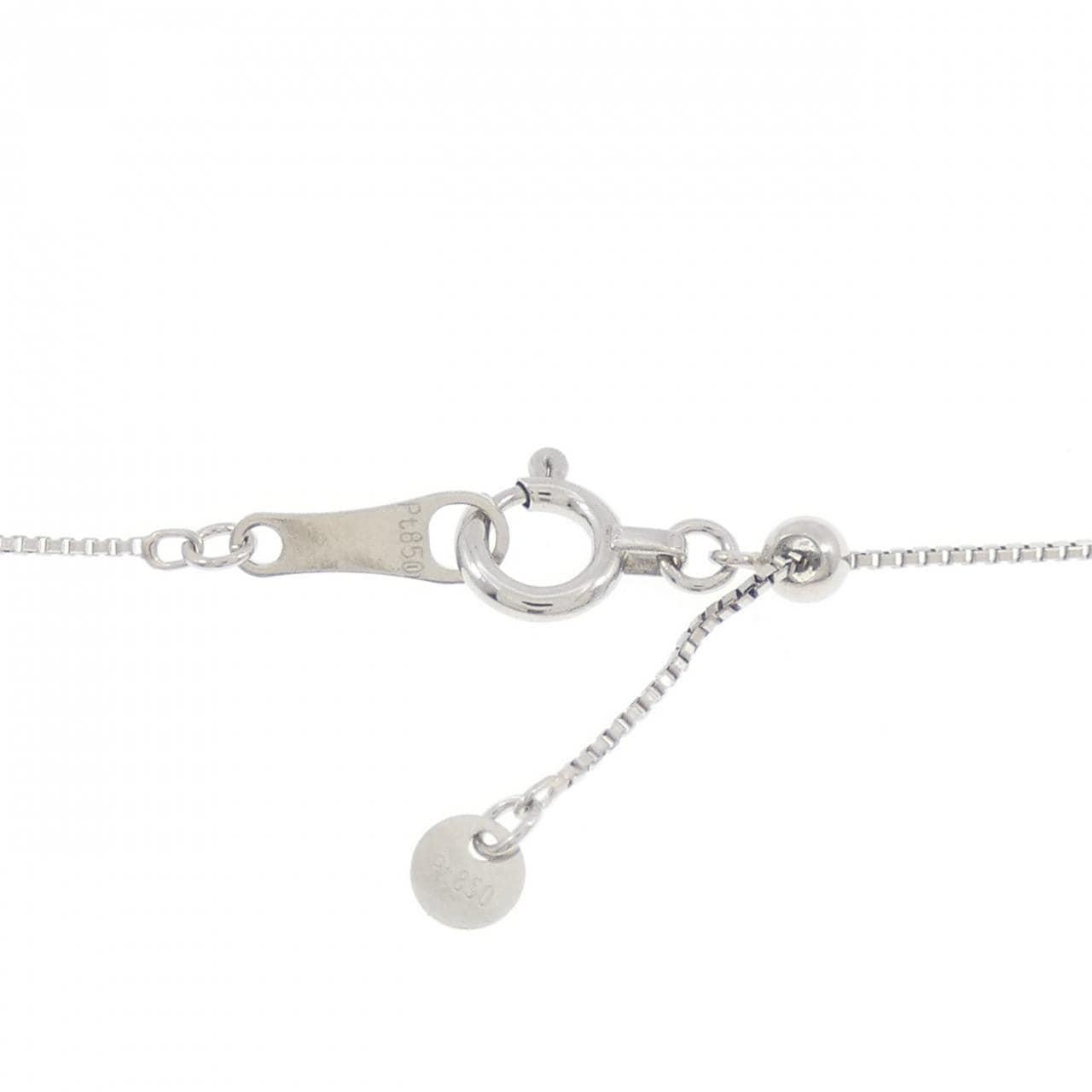 PT900/PT850 ソリティア ダイヤモンド ネックレス 0.511CT