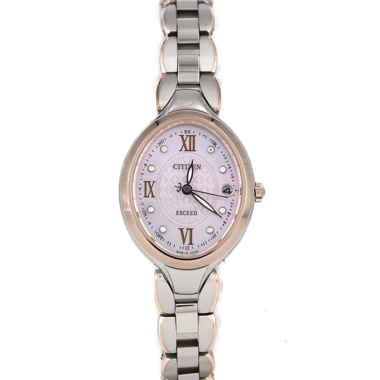 【新品】シチズン エクシード 電波時計 H060/ES9515-53N SS ソーラークォーツ