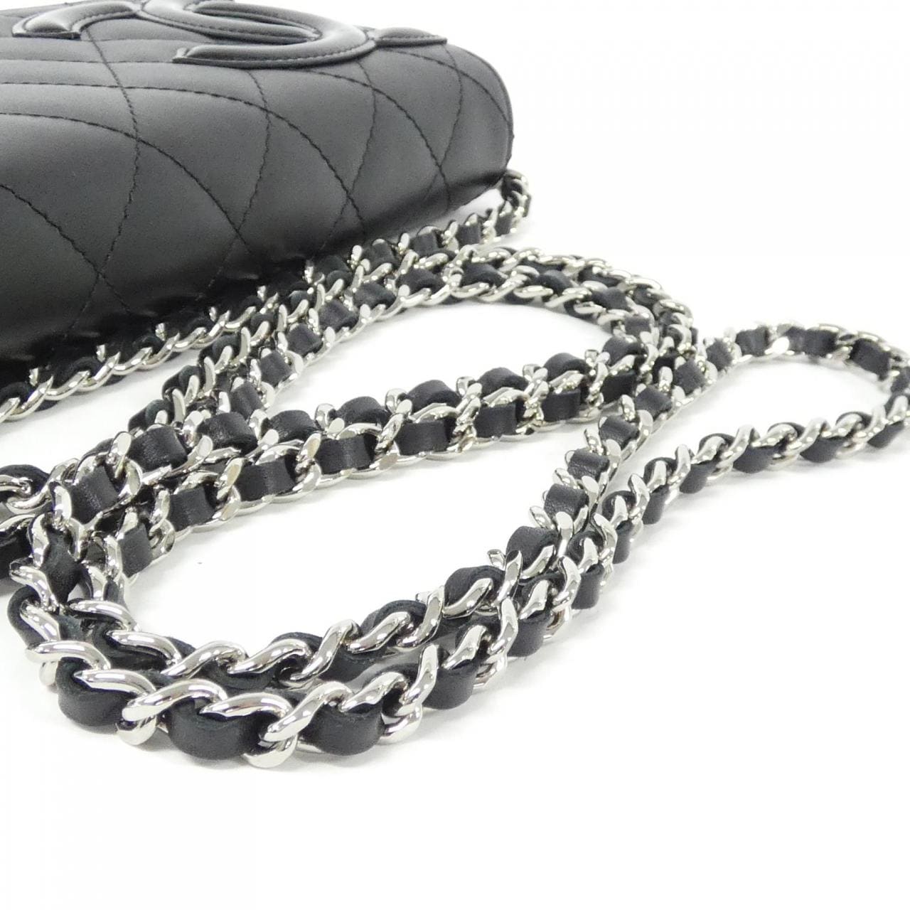 シャネル カンボン ライン 46646 チェーンウォレット