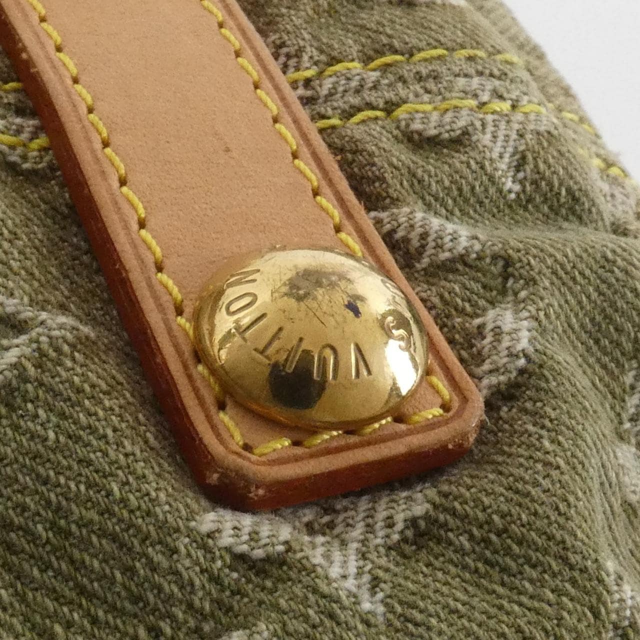 ルイヴィトン モノグラム デニム バギー GM M95211 ショルダーバッグ