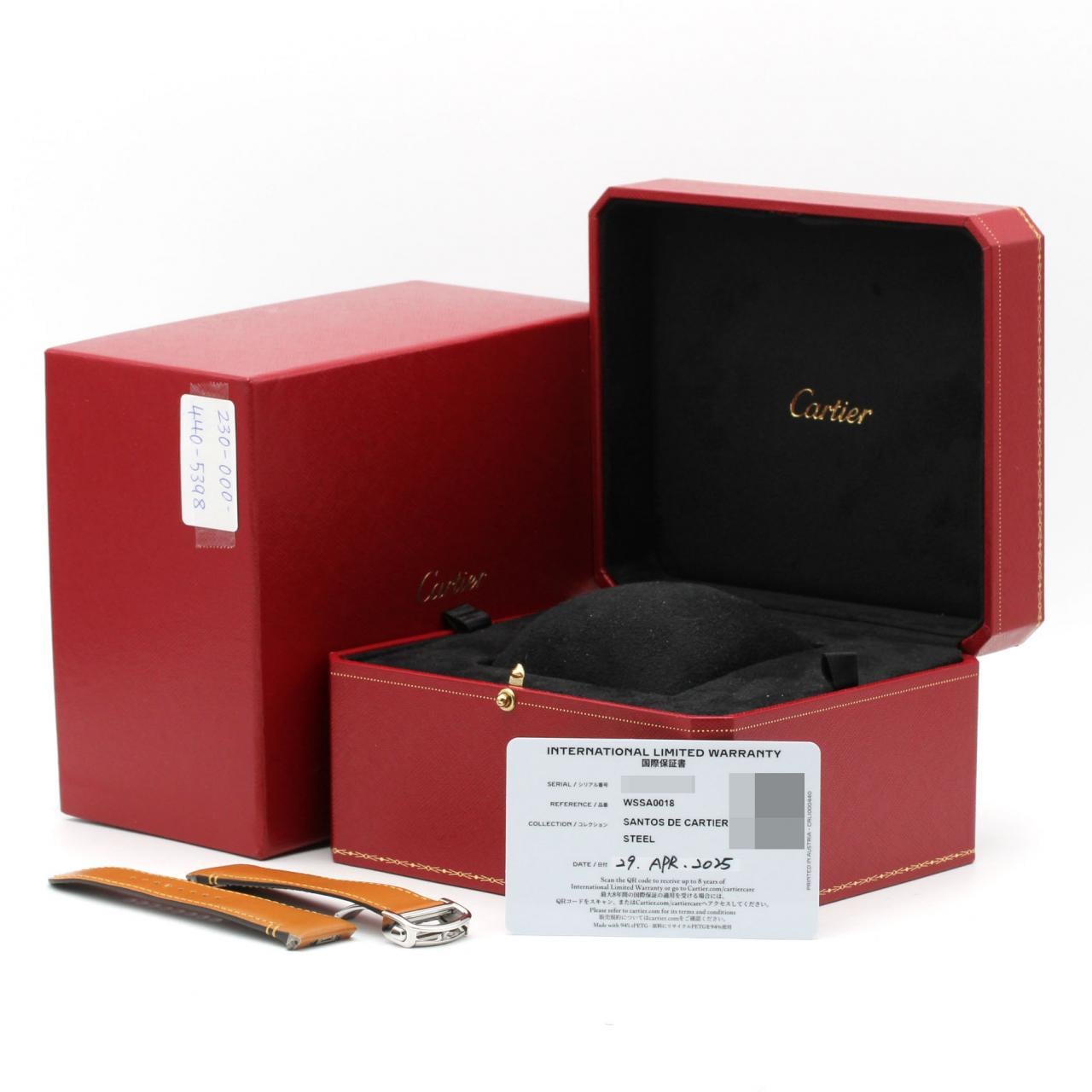 カルティエ サントス･ドゥ･カルティエLM WSSA0018 SS 自動巻